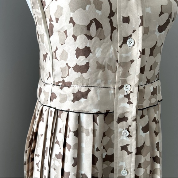 Marc Jacob Silk Pleated Backless Dress - Picture 4 of 16